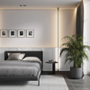 Płyta betonowa na ścianę 3D PB33A 1200x600x30, jasnoszary S50, wzór A, beton architektoniczny