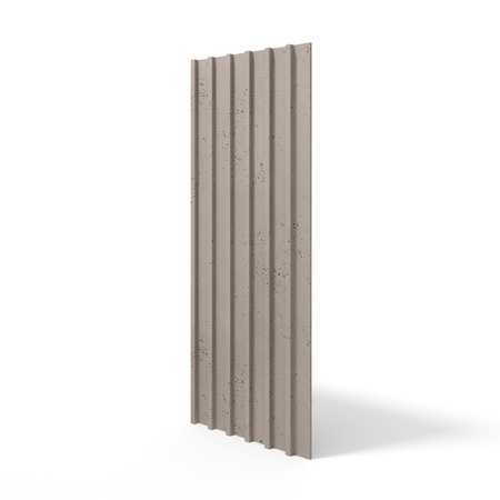 Płyta betonowa na ścianę 3D PB40 1350x510x30, szarobeżowy CL05, beton architektoniczny