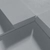 Płyta betonowa na ścianę 3D PB10B 600x600x40, szary S96; wzór B, beton architektoniczny