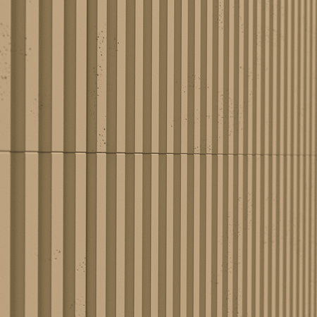 Płyta betonowa na ścianę 3D PB38 1350x480x30, miodowy CL03, beton architektoniczny