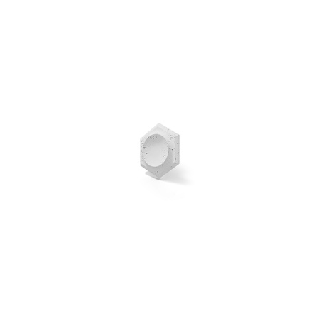 Płyta betonowa na ścianę 3D PB01D 260x300x37, jasnoszary S50, beton architektoniczny