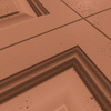 Płyta betonowa na ścianę 3D PB33A 1200x600x30, terakota CL01; wzór A, beton architektoniczny