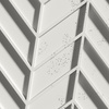 Płyta betonowa na ścianę 3D PB47 939x600x25, zgaszona biel B0, beton architektoniczny
