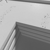 Płyta betonowa na ścianę 3D PB21 1050x600x45, jasnoszary S50, beton architektoniczny