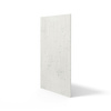 Płyta betonowa na ścianę 3D PB23 1200x600x25, zgaszona biel B0, beton architektoniczny