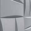 Płyta betonowa na ścianę 3D PB20 600x600x40, szary S96, beton architektoniczny