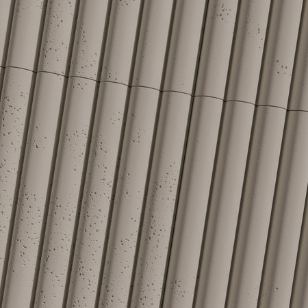 Płyta betonowa na ścianę 3D PB57 1350x460x30, szarobeżowy CL05, beton architektoniczny