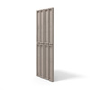 Płyta betonowa na ścianę 3D PB66A 1350x430x22, szarobeżowy CL05, wzór A, beton architektoniczny
