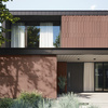 Płyta betonowa na ścianę 3D PB13 1200x600x40, brudny róż CL07, beton architektoniczny