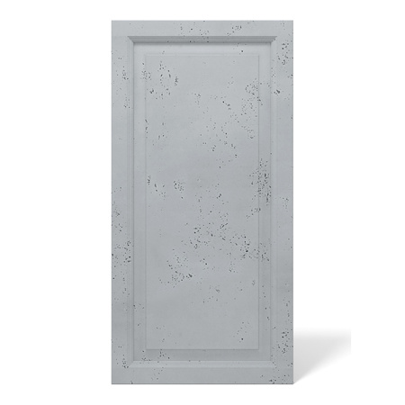 Płyta betonowa na ścianę 3D PB33A 1200x600x30, szary S96; wzór A, beton architektoniczny