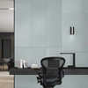 Płyta betonowa na ścianę 3D PB38 1350x480x30, jasny błękit CL06, beton architektoniczny