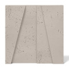 Płyta betonowa na ścianę 3D PB10B 600x600x40, kaszmirowy CL04; wzór B, beton architektoniczny