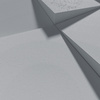 Płyta betonowa na ścianę 3D PB15 600x600x40, szary S96, beton architektoniczny