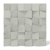 Płyta betonowa na ścianę 3D PB16 600x600x40, pistacjowy CL08, beton architektoniczny