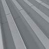 Płyta betonowa na ścianę 3D PB41 1350x380x44, szary S96, beton architektoniczny