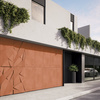 Płyta betonowa na ścianę 3D PB05B 1200x600x48, terakota CL01, wzór B, beton architektoniczny