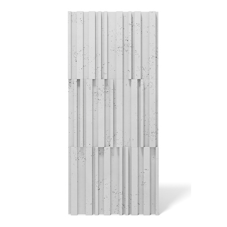 Płyta betonowa na ścianę 3D PB42 1350x600x30, jasnoszary S50, beton architektoniczny