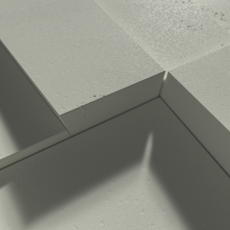 Płyta betonowa na ścianę 3D PB10 600x600x40, pistacjowy CL08, beton architektoniczny