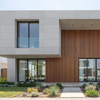 Płyta betonowa na ścianę 2D PA09 1200x600x10, szary S96, beton architektoniczny
