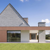 Płyta betonowa na ścianę 3D PB57 1350x460x30, brudny róż CL07, beton architektoniczny