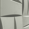 Płyta betonowa na ścianę 3D PB20 600x600x40, pistacjowy CL08, beton architektoniczny
