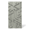 Płyta betonowa na ścianę 3D PB27 1200x600x35, zgaszona zieleń CL09, beton architektoniczny