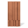 Płyta betonowa na ścianę 3D PB13 1200x600x40, terakota CL01, beton architektoniczny