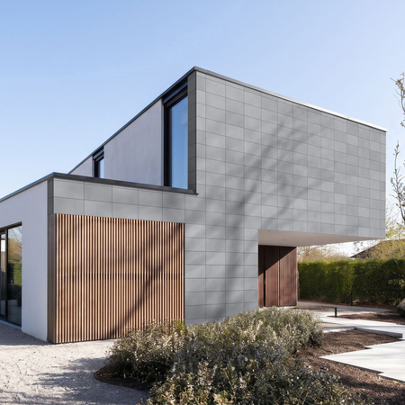 Płyta betonowa na ścianę 2D PA01 600x300x10, szary S96, beton architektoniczny