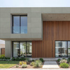 Płyta betonowa na ścianę 3D PB09 1200x600x45, zgaszona zieleń CL09, beton architektoniczny