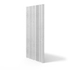 Płyta betonowa na ścianę 3D PB58 1350x560x34, jasnoszary S50, beton architektoniczny