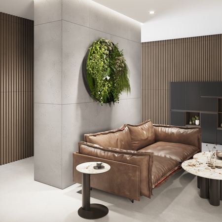 Płyta betonowa na ścianę 2D PA09 1200x600x10, jasnoszary S50, beton architektoniczny