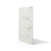 Płyta betonowa na ścianę 3D PB05C 1200x600x48, zgaszona biel B0, wzór C, beton architektoniczny