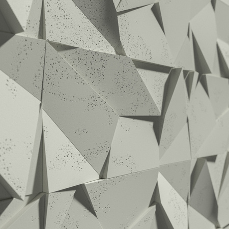 Płyta betonowa na ścianę 3D PB06 600x600x42, pistacjowy CL08, beton architektoniczny