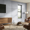 Płyta betonowa na ścianę 2D PA03 600x600x10, szary S96, beton architektoniczny