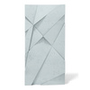 Płyta betonowa na ścianę 3D PB05A 1200x600x48, jasny błękit CL06, wzór A, beton architektoniczny