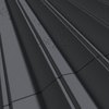 Płyta betonowa na ścianę 3D PB65 1350x480x32, czarny B15, beton architektoniczny