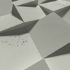 Płyta betonowa na ścianę 3D PB16 600x600x40, pistacjowy CL08, beton architektoniczny