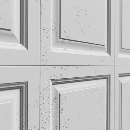 Płyta betonowa na ścianę 3D PB33A 1200x600x30, jasnoszary S50, wzór A, beton architektoniczny