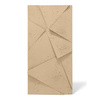 Płyta betonowa na ścianę 3D PB05C 1200x600x48, miodowy CL03, wzór C, beton architektoniczny