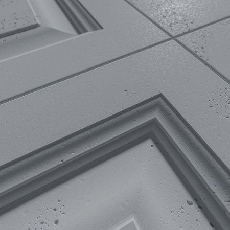Płyta betonowa na ścianę 3D PB33A 1200x600x30, antracytowy B08, wzór A, beton architektoniczny