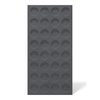 Płyta betonowa na ścianę 3D PB28 1200x600x30, czarny B15, beton architektoniczny