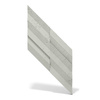Płyta betonowa na ścianę 3D PB70A 1200x600x35, pistacjowy CL08; wzór A, beton architektoniczny