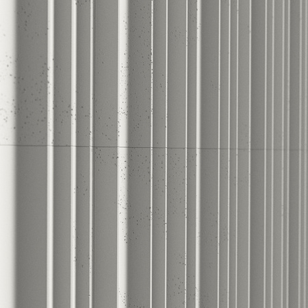 Płyta betonowa na ścianę 3D PB56 1350x430x35, zgaszona biel B0, beton architektoniczny