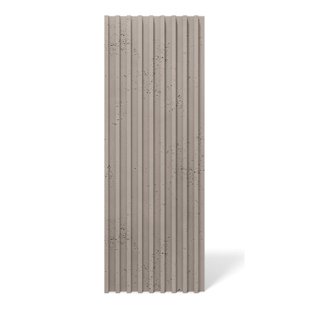 Płyta betonowa na ścianę 3D PB39 1350x490x30, szarobeżowy CL05, beton architektoniczny