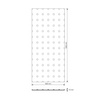 Płyta betonowa na ścianę 3D PB55 1350x600x15, czarny B15, beton architektoniczny
