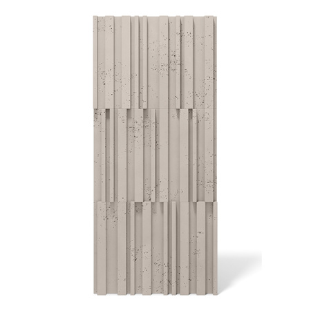 Płyta betonowa na ścianę 3D PB42 1350x600x30, kaszmirowy CL04, beton architektoniczny
