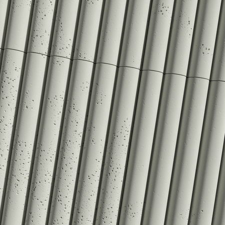 Płyta betonowa na ścianę 3D PB57 1350x460x30, pistacjowy CL08, beton architektoniczny