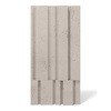 Płyta betonowa na ścianę 3D PB13 1200x600x40, kaszmirowy CL04, beton architektoniczny