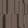 Płyta betonowa na ścianę 3D PB13 1200x600x40, czekoladowy CL02, beton architektoniczny