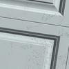 Płyta betonowa na ścianę 3D PB33A 1200x600x30, jasny błękit CL06; wzór A, beton architektoniczny